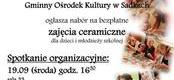 Ilustracja do artykułu: Zajęcia ceramiczne