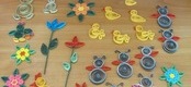 Ilustracja do artykułu: Quilling w Dębowie –zajęcia drugie