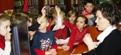 Ilustracja do artykułu: Lekcja biblioteczna w GBP w Sadkach