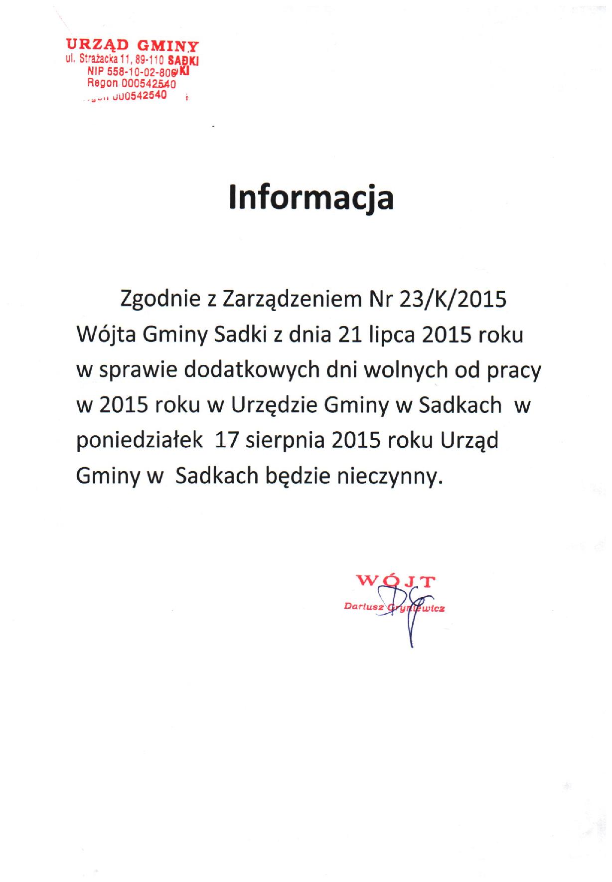 Informacja