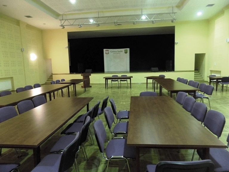 Sala nr 1 w Gminnym Centrum Administracyjno-Kulturalnym zdjęcie 1